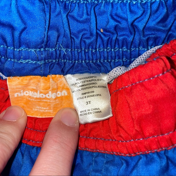 *3/$25* 3T Paw Patrol Swim Trunks - Picture 3 of 5